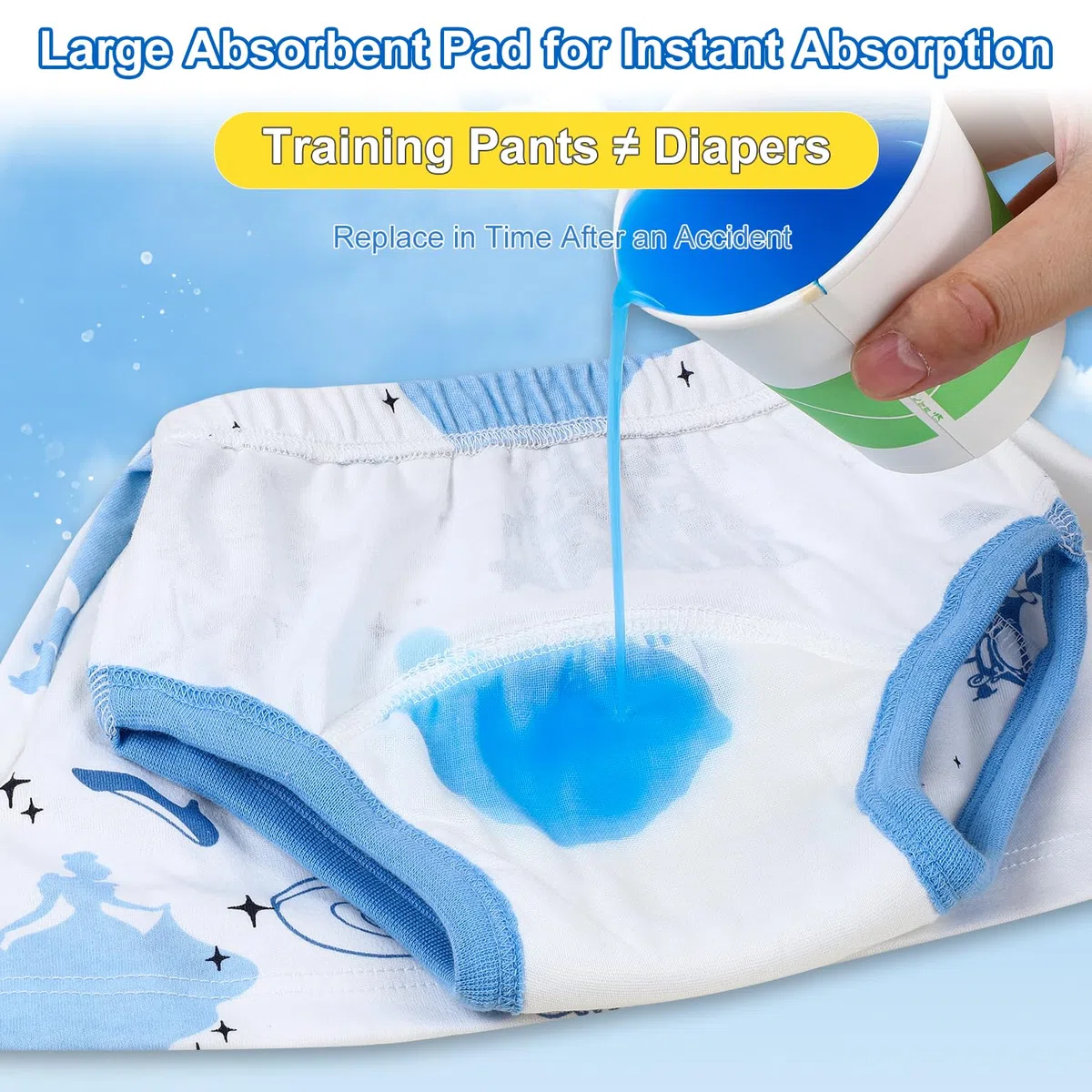 MOEMOE BABY Culotte Apprentissage Propreté Fille | Jupe de Couche | Jupe Apprentissage Propreté Enfant | Culotte d'apprentissage Enfant Lavables Jupe,Lot de 2
