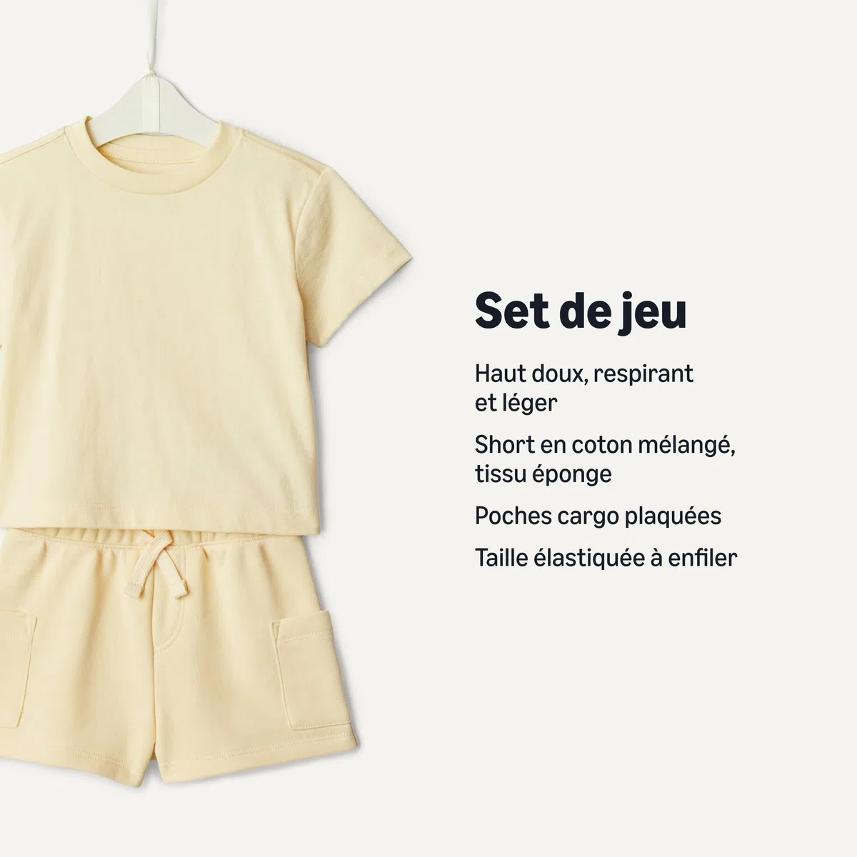 Amazon Essentials x Sofia Grainge Ensemble T-shirt et Short Décontracté Bébé et Garçon