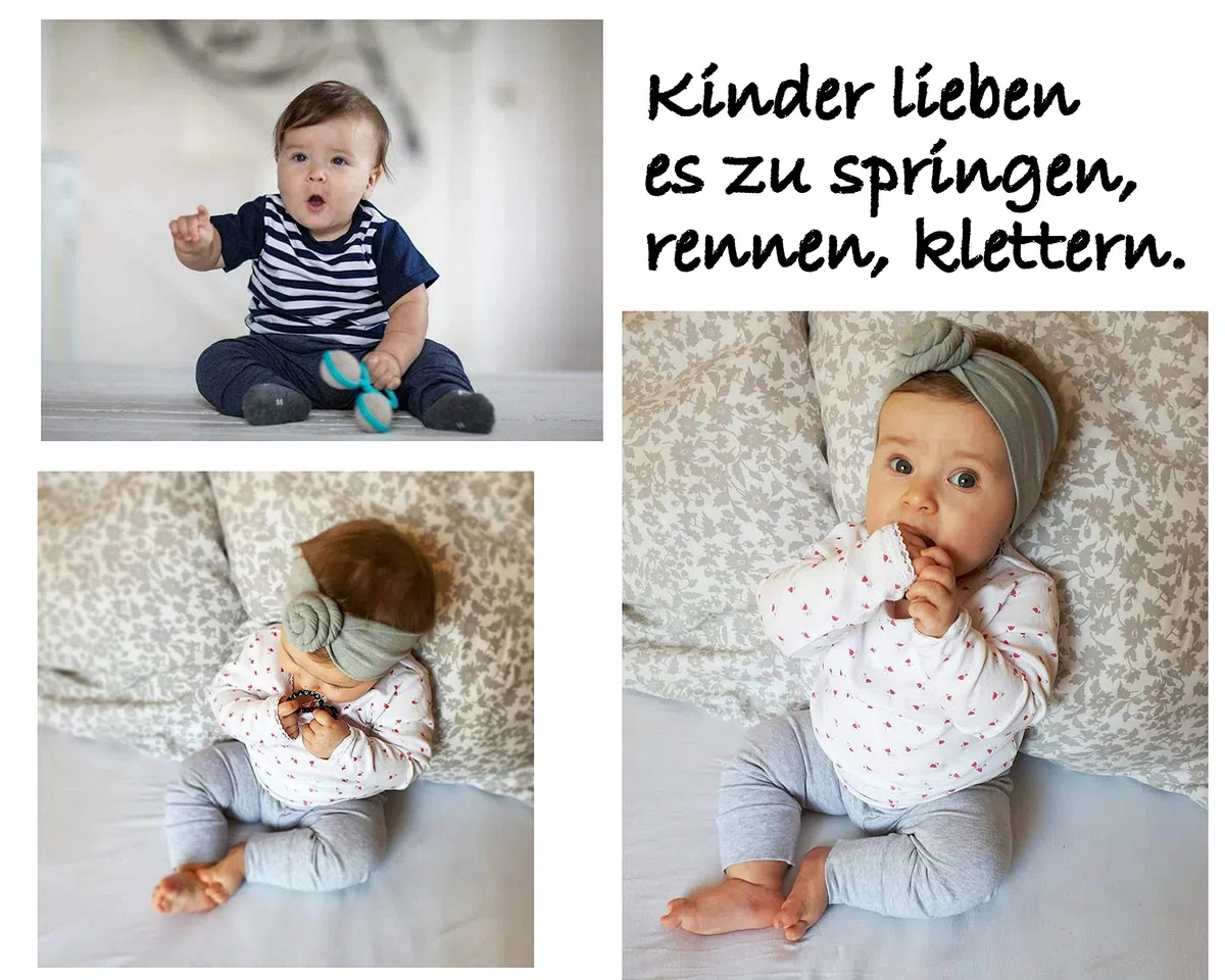 Legging pour bébé - Taille Haute Confortable - Pantalon ciré en Coton Doux - Pantalon en Jersey sans Caoutchouc - Anti-Rayures et Confortable - Poignets élastiques (50-104)