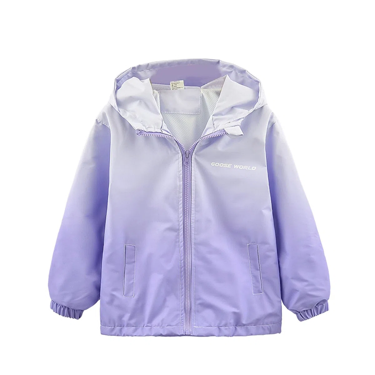 2026 Veste coupe-vent légère pour fille Manteau de pluie d'extérieur Manteau de randonnée avec pour tout-petits adolescents enfants