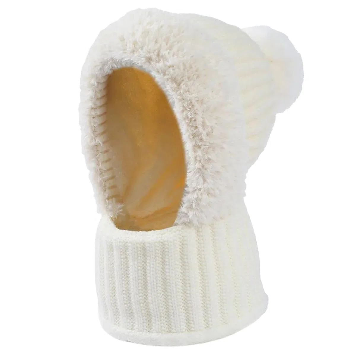 GWAWG Ensemble Bonnet et écharpe d'hiver, 2 en 1, Doublure Polaire épaisse et Douce, Bonnet tricoté, Cache-Cou Circulaire pour Femmes et Hommes, Ski, Sports de Plein air Quotidiens