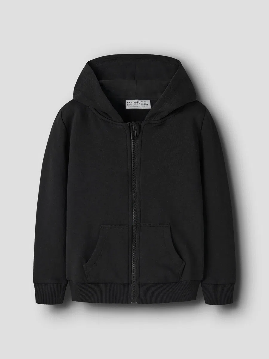 Name IT Nkmnesweat Card W Hood Bru Noos Veste Sweat Garçon (Lot de 1)