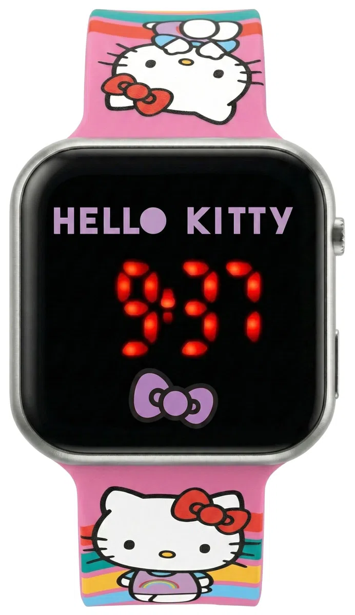 Clondo Montre numérique LED pour enfant et fille, fonction date, format 12/24 heures, gadgets officiel, cadeau