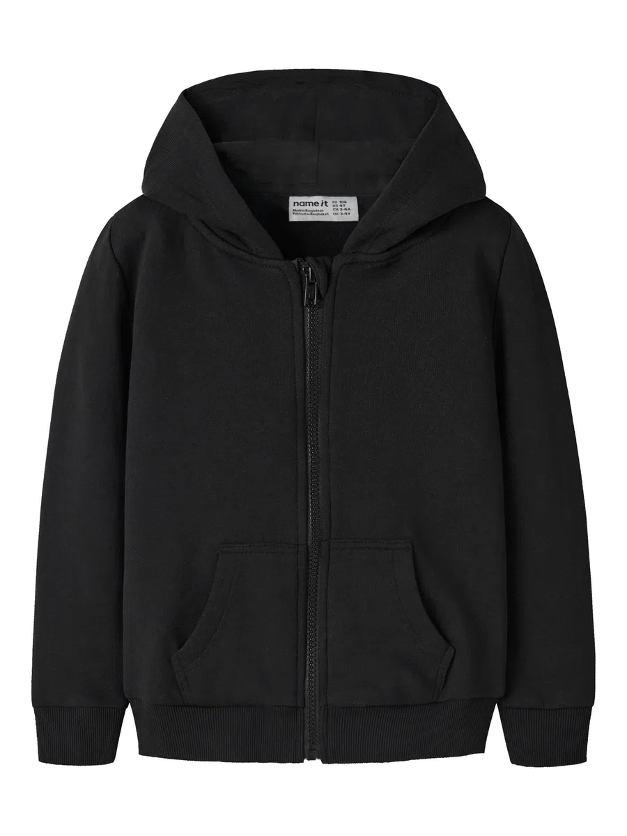 Name IT Nkmnesweat Card W Hood Bru Noos Veste Sweat Garçon (Lot de 1)