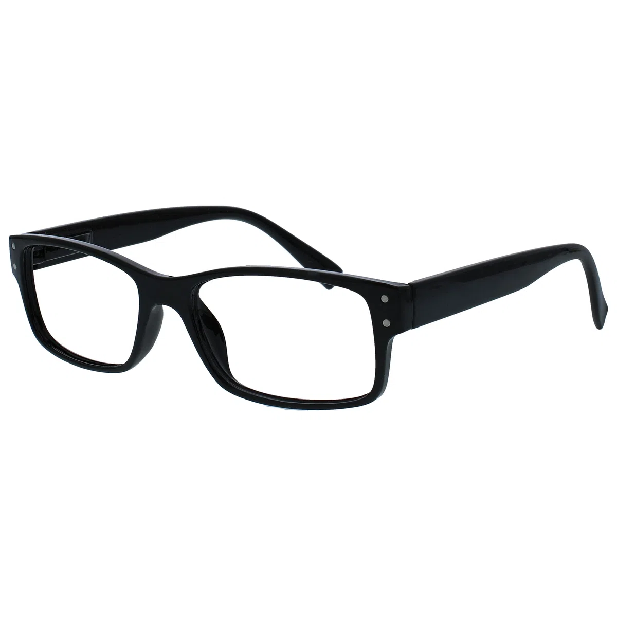 The Reading Glasses Company La Société Lunettes De Lecture Pack 4 Hommes Noir Grand Designer Style Lecteurs Charnières Ressort RRRR11-1 +2,00