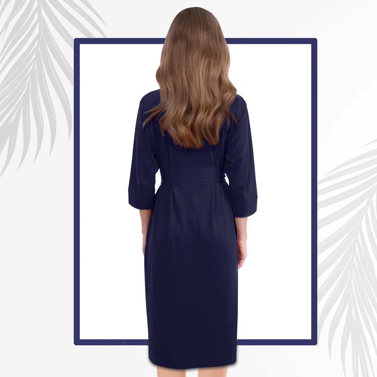 NY Threads Peignoir Léger et Luxueux en Tricot pour Femmes, en Poly Coton Doux