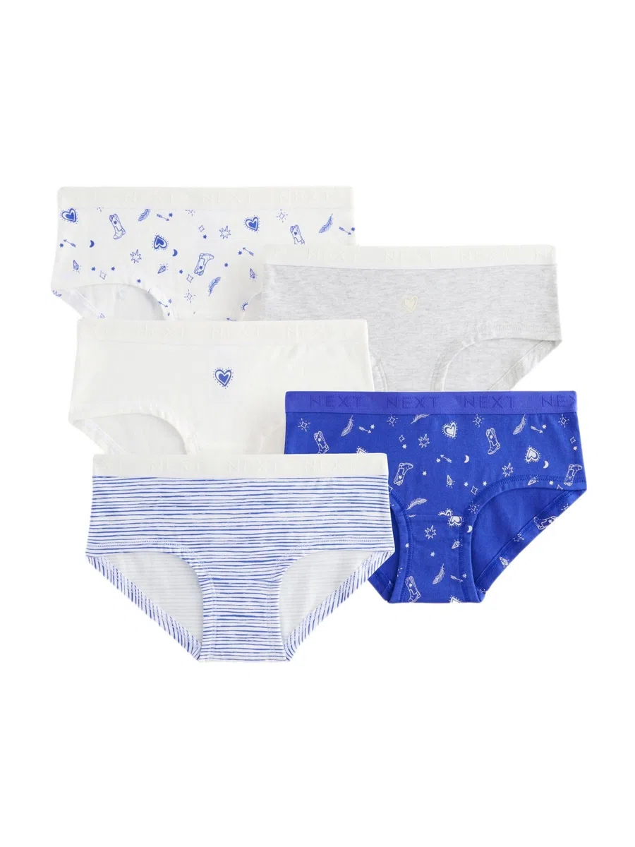 NEXT Fille Slip Taille Basse, Lot de 5