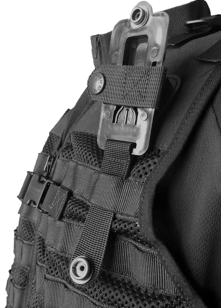 Peter Jones DOCKMV TETRA Airwave Klick Fast Click Fast MOLLE Station d'accueil pour vêtements